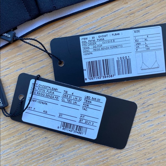 RESOLD♦️DOLCE & GABBANA Bralette - Picture 4 of 5